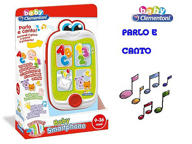 Clementoni Baby Smartphone Giocattolo Multicolore