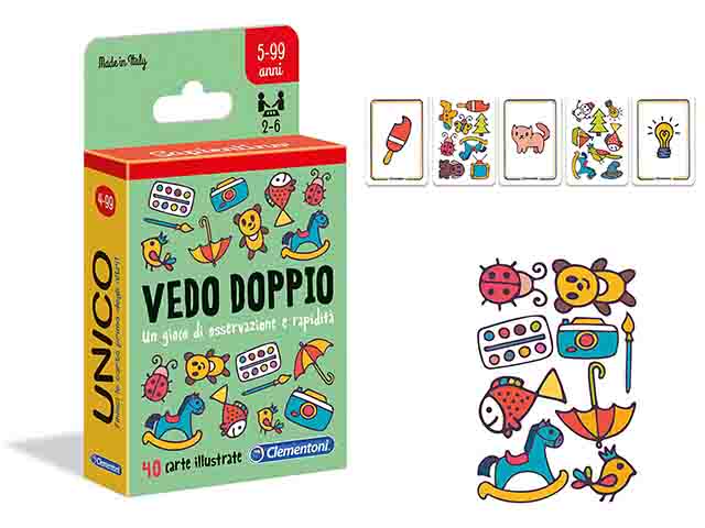 Gioco Carte Vedo Doppio