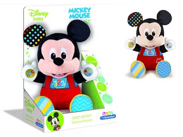 Baby clem.mickey medium plush new