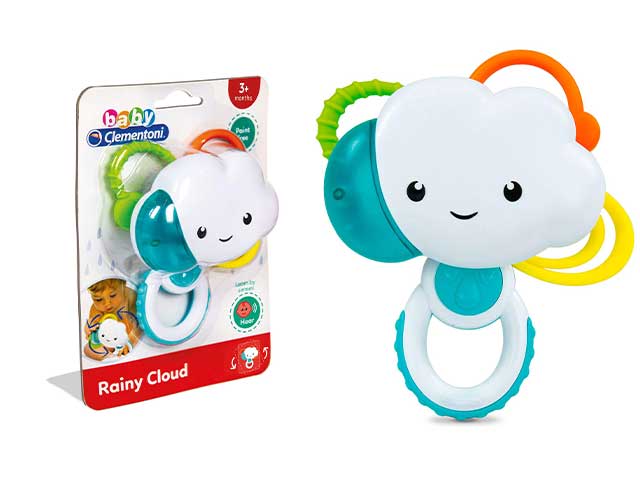 Baby clementoni cloud rattle