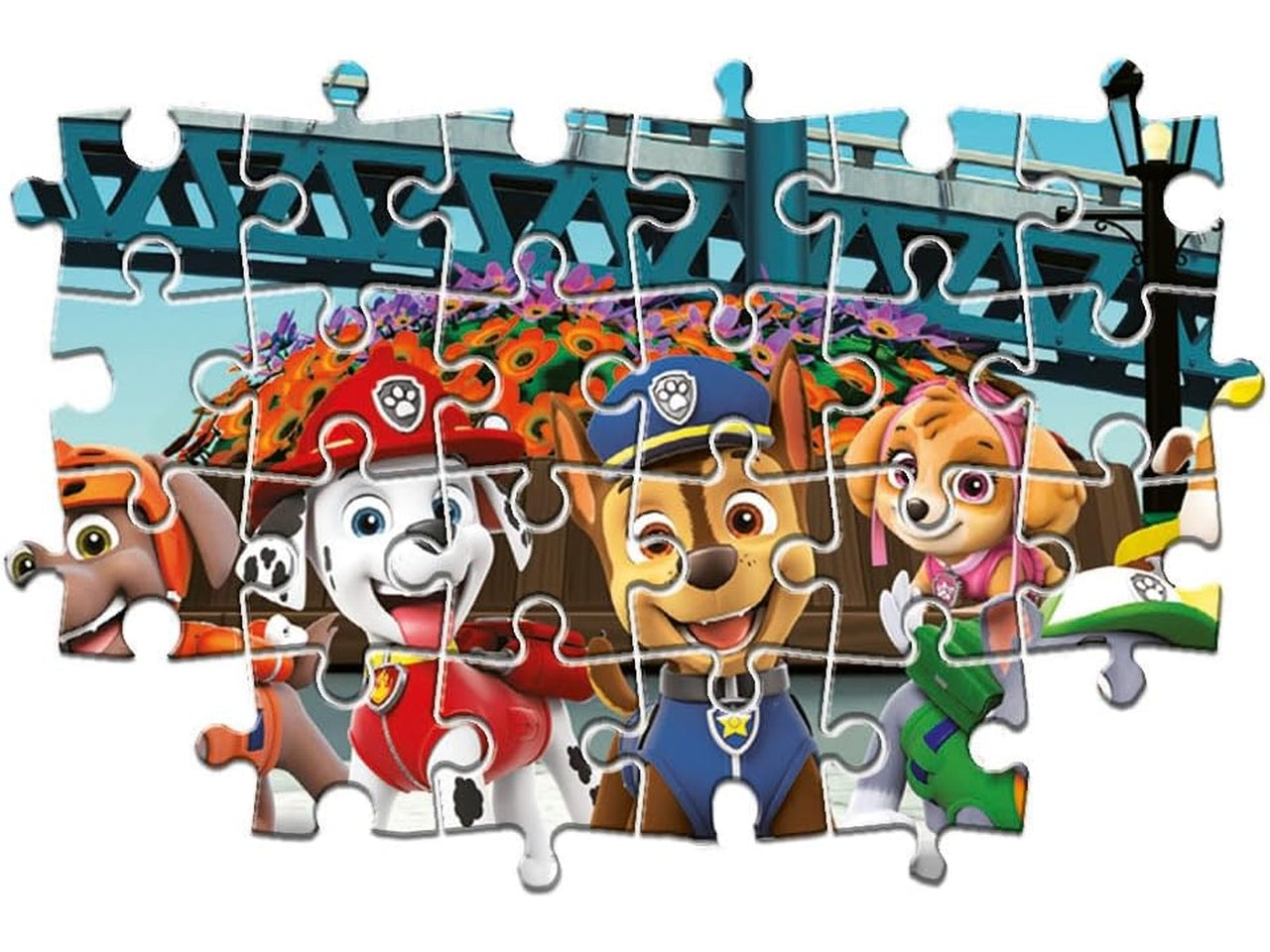 Puzzle da 104 pezzi maxi Paw Patrol 2