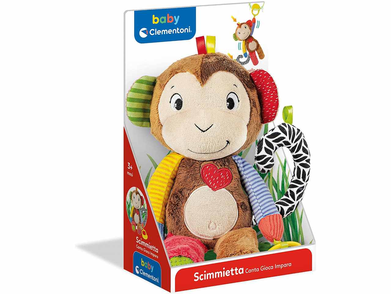 Baby clem.scimmietta canta