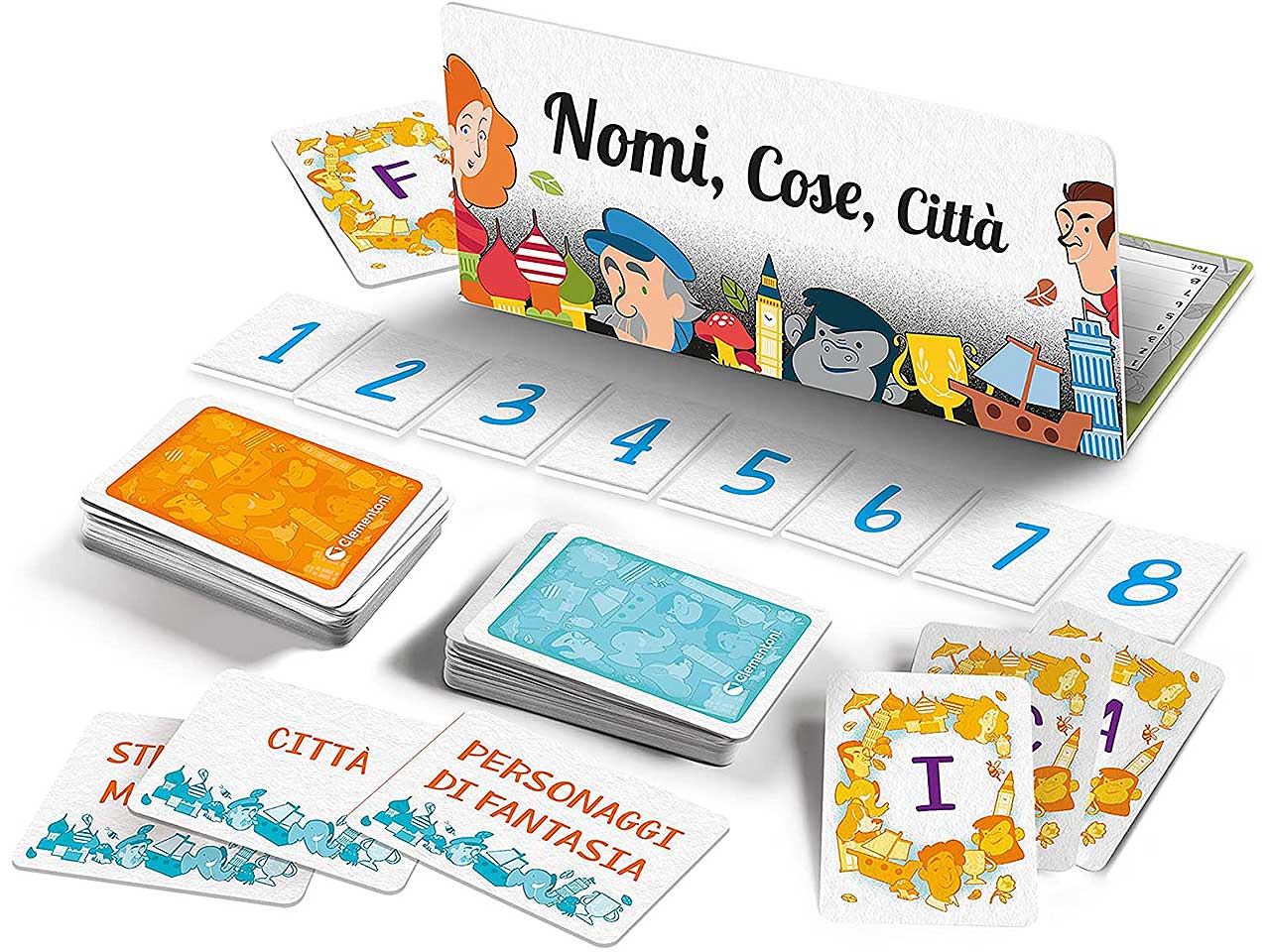 Nomi Cose Città Gioco di Vocaboli - Clementoni