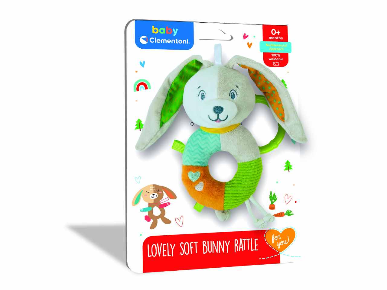 Baby clem.anello coniglietto