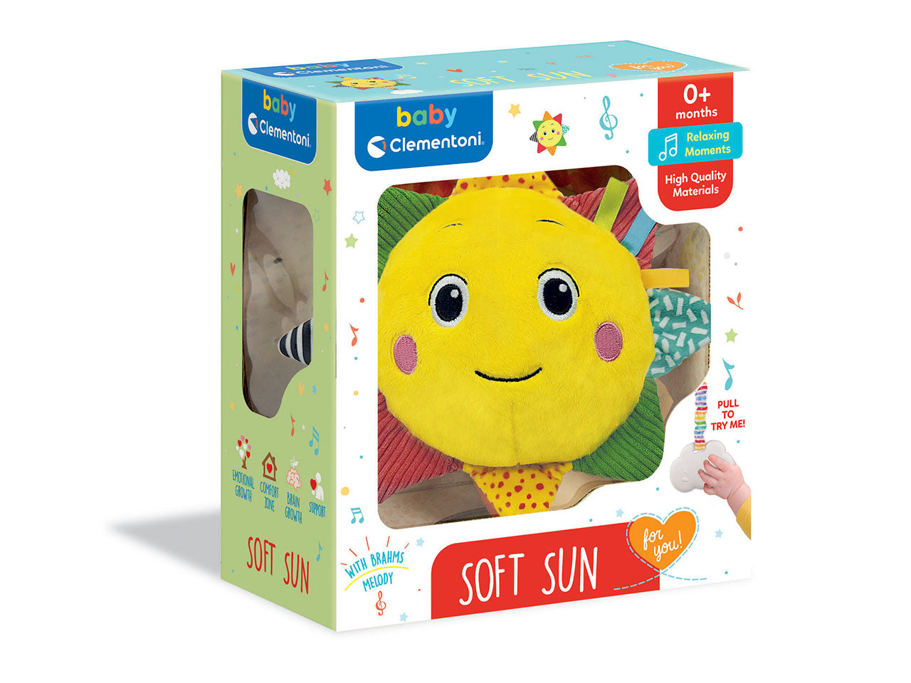Baby clementoni soft sun carillon