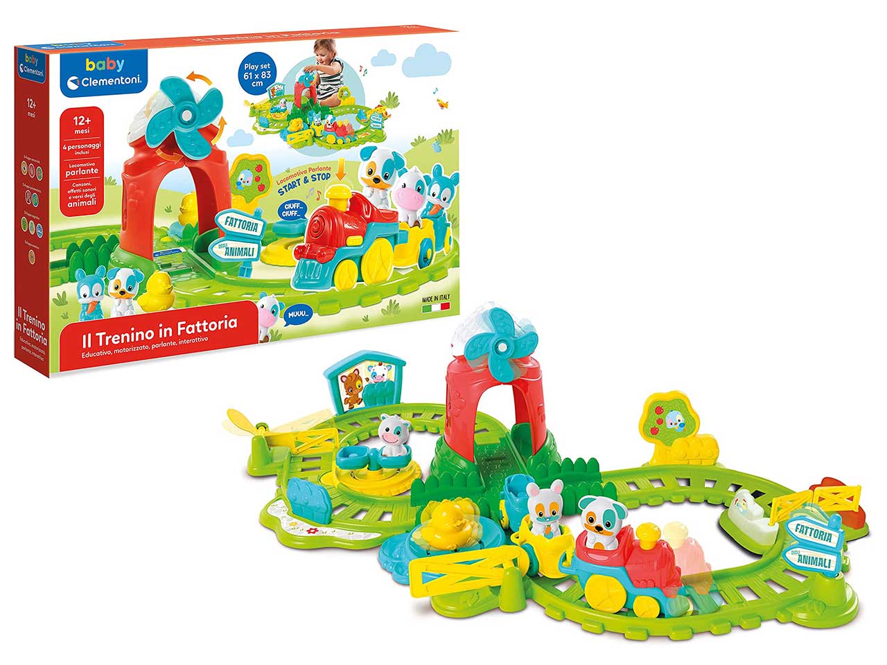 Il trenino in fattoria