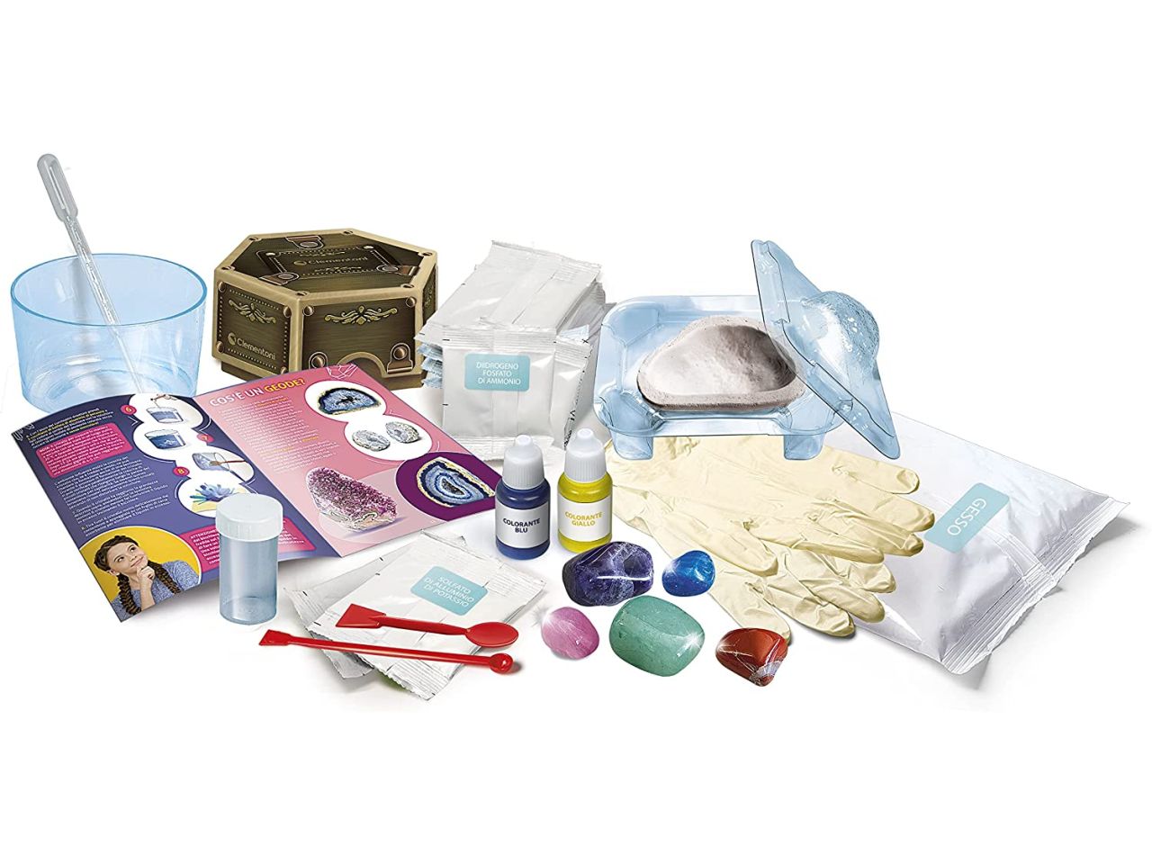 Lab Giganti E Pietre Preziose Laboratorio Cristalli - Clementoni