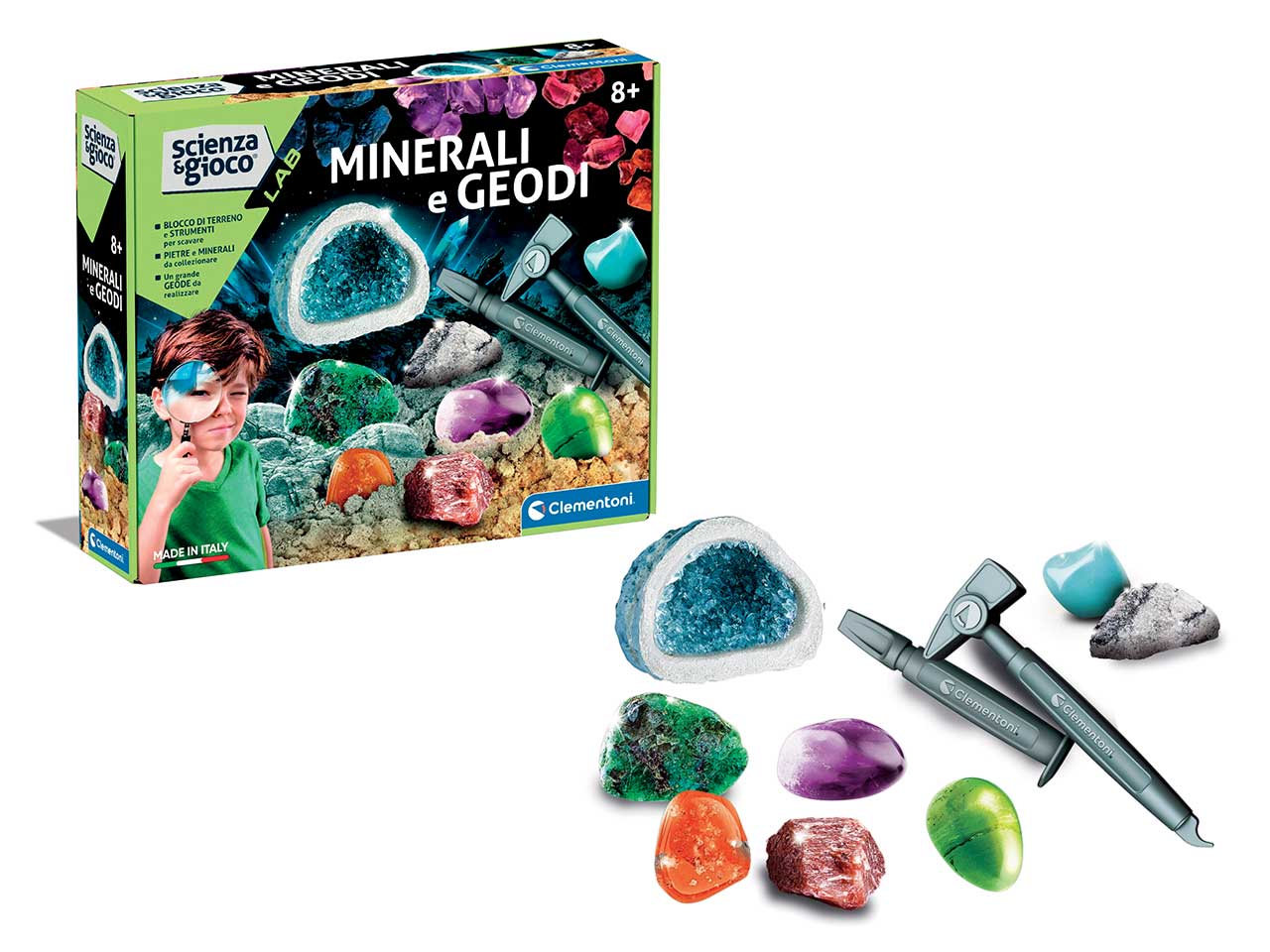 Scienza Lab GeodiSet Mineralogia - Clementoni