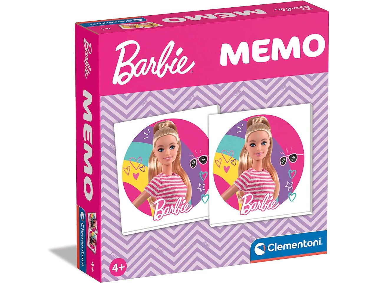 Clementoni memo games barbie