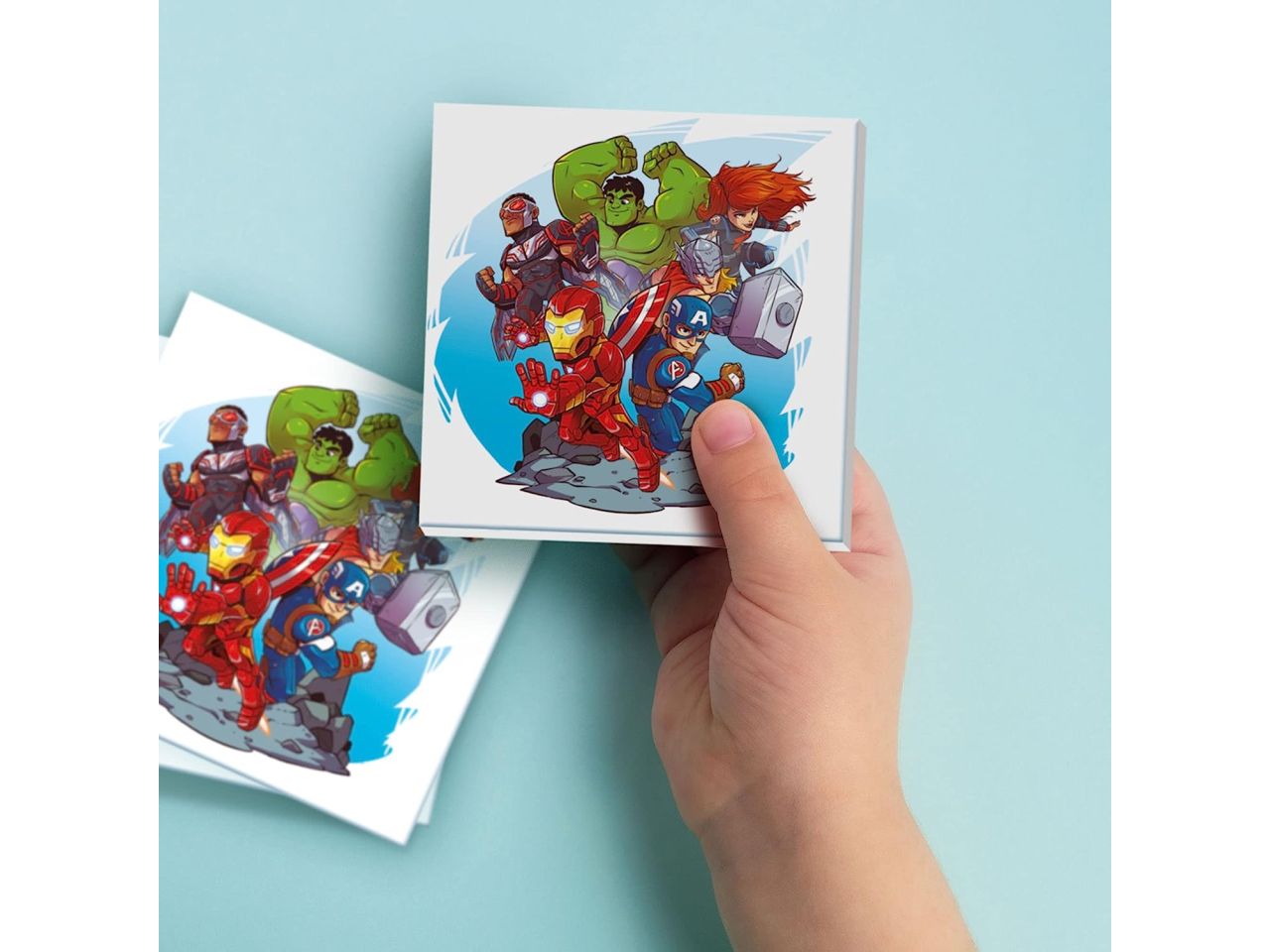 Clementoni memo games super hero