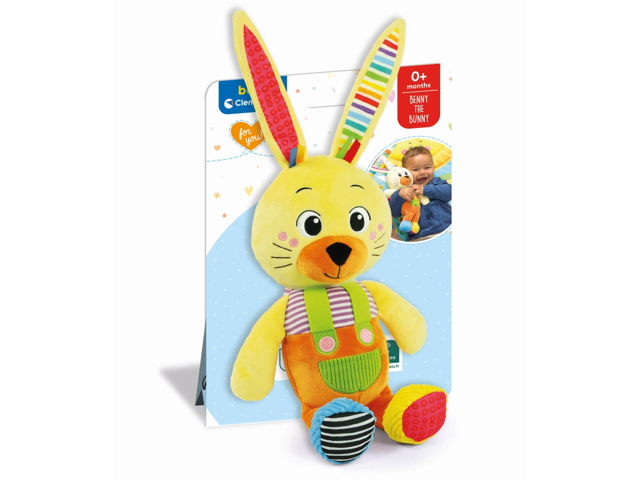 Baby clementoni for you benny il coniglio
