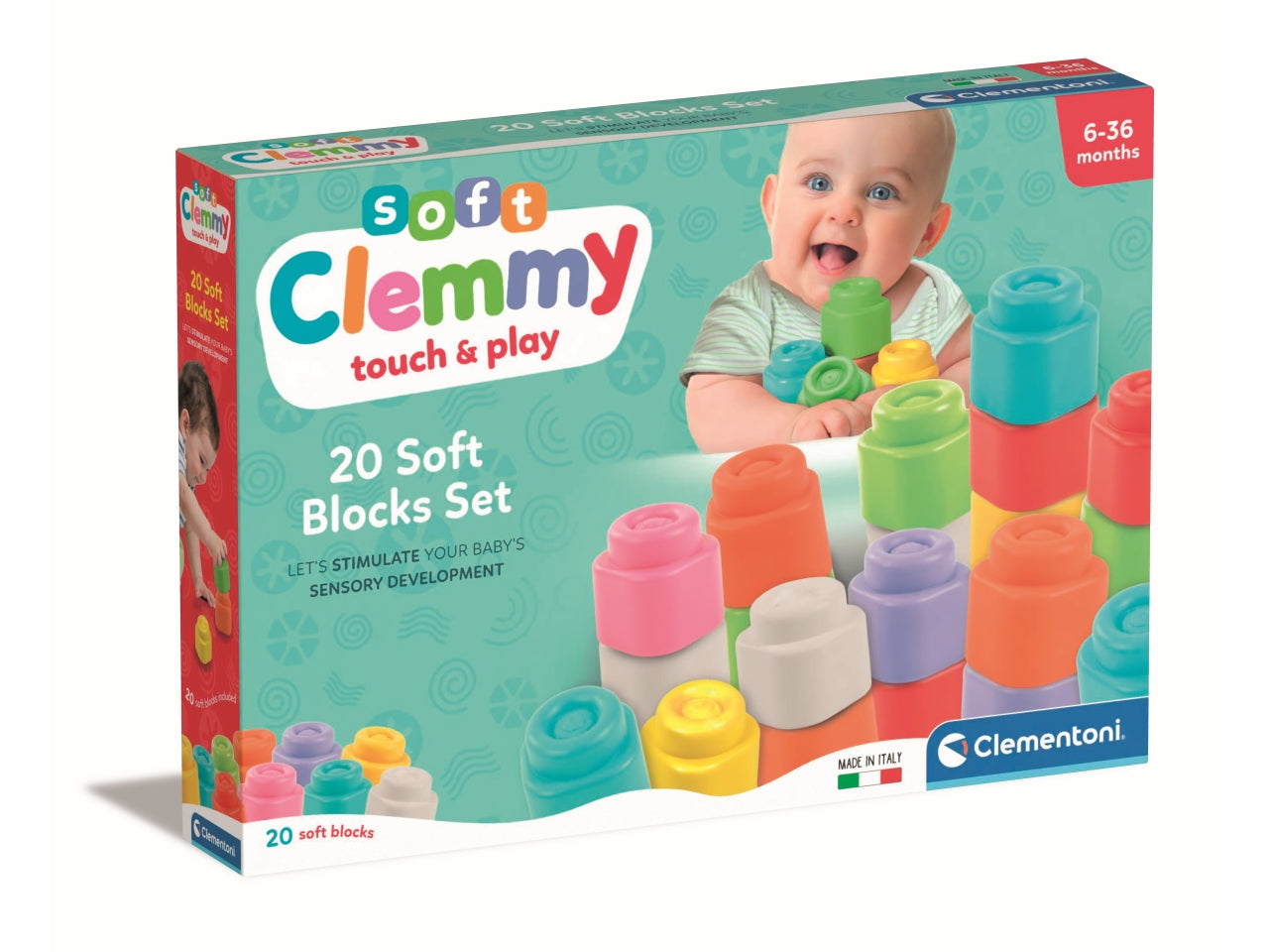 Soft clemmy 20 mattoncini