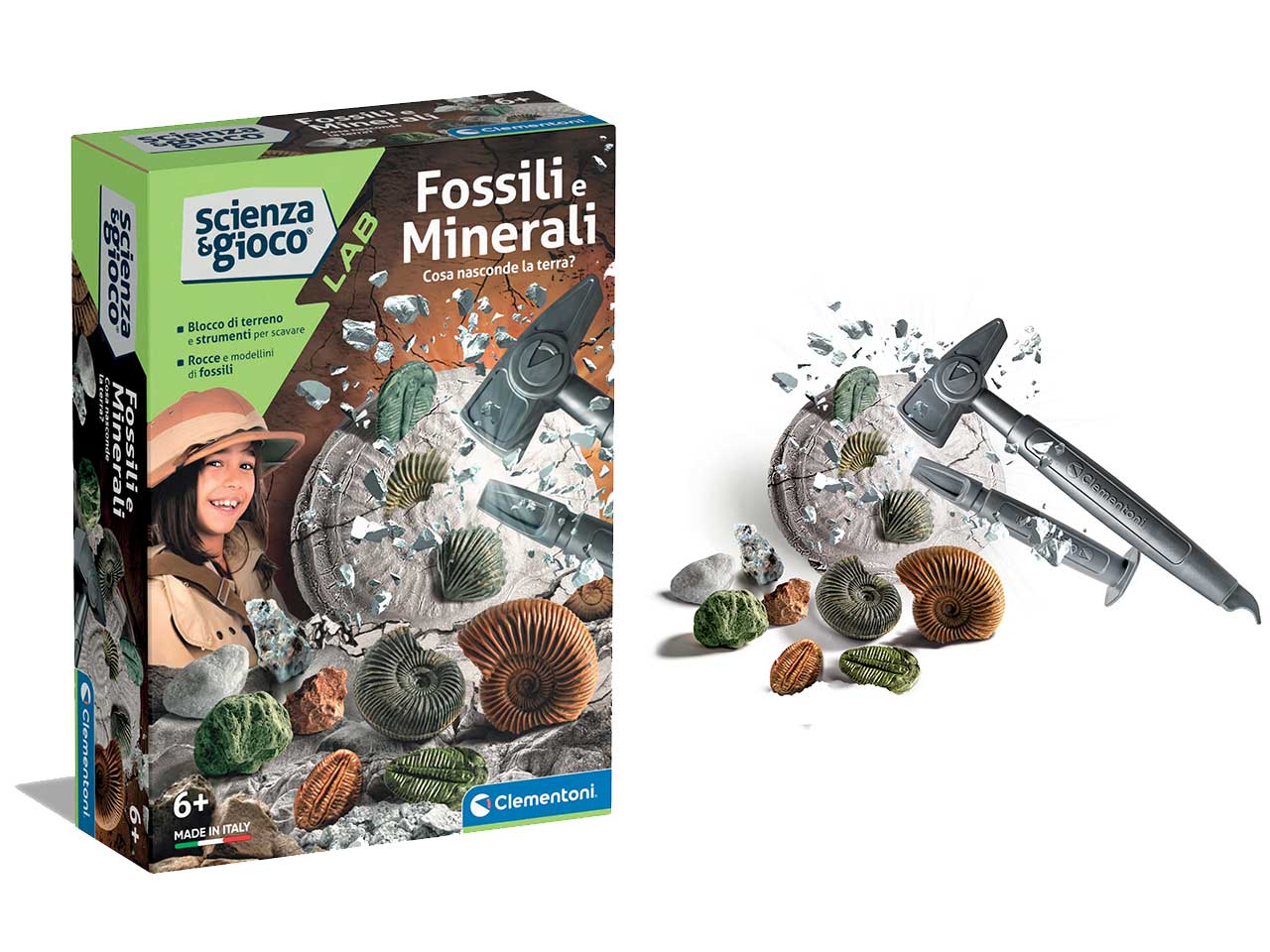 Scienza&gioco lab fossili e minerali