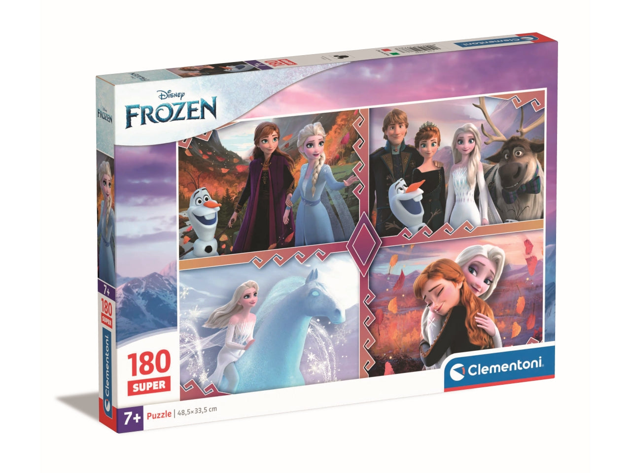 Puzzle 180 pezzi super disney frozen