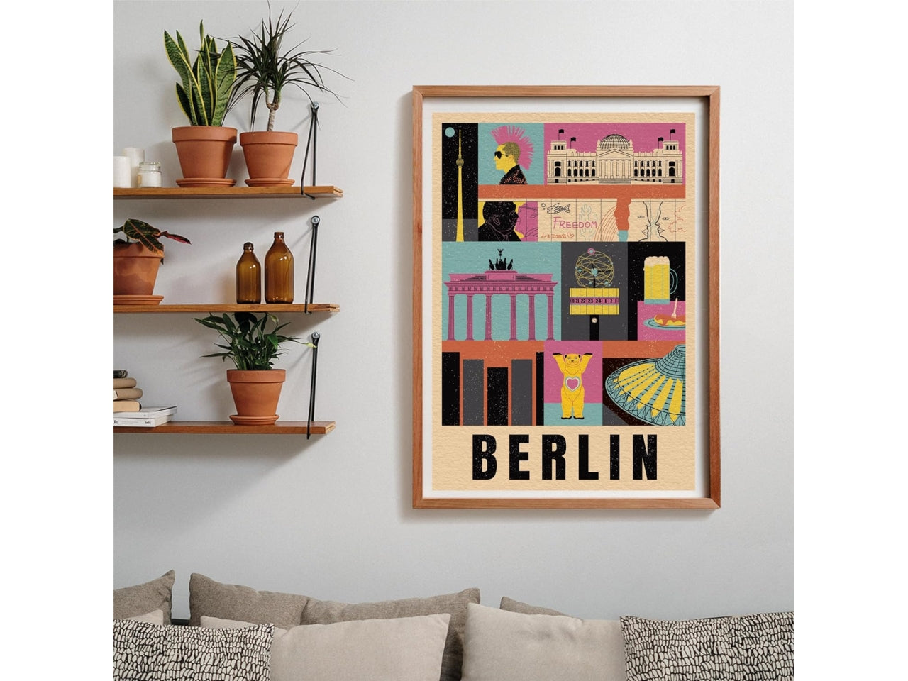 Puzzle 1000 pezzi style in the city berlin