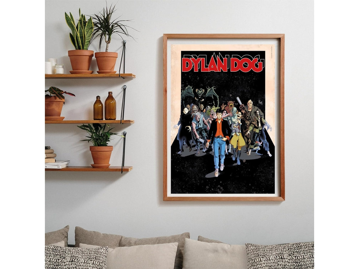 Puzzle 1000 pezzi Dylan Dog, 50x70 cm con poster incluso, 18+ anni, Made in Italy - Clementoni