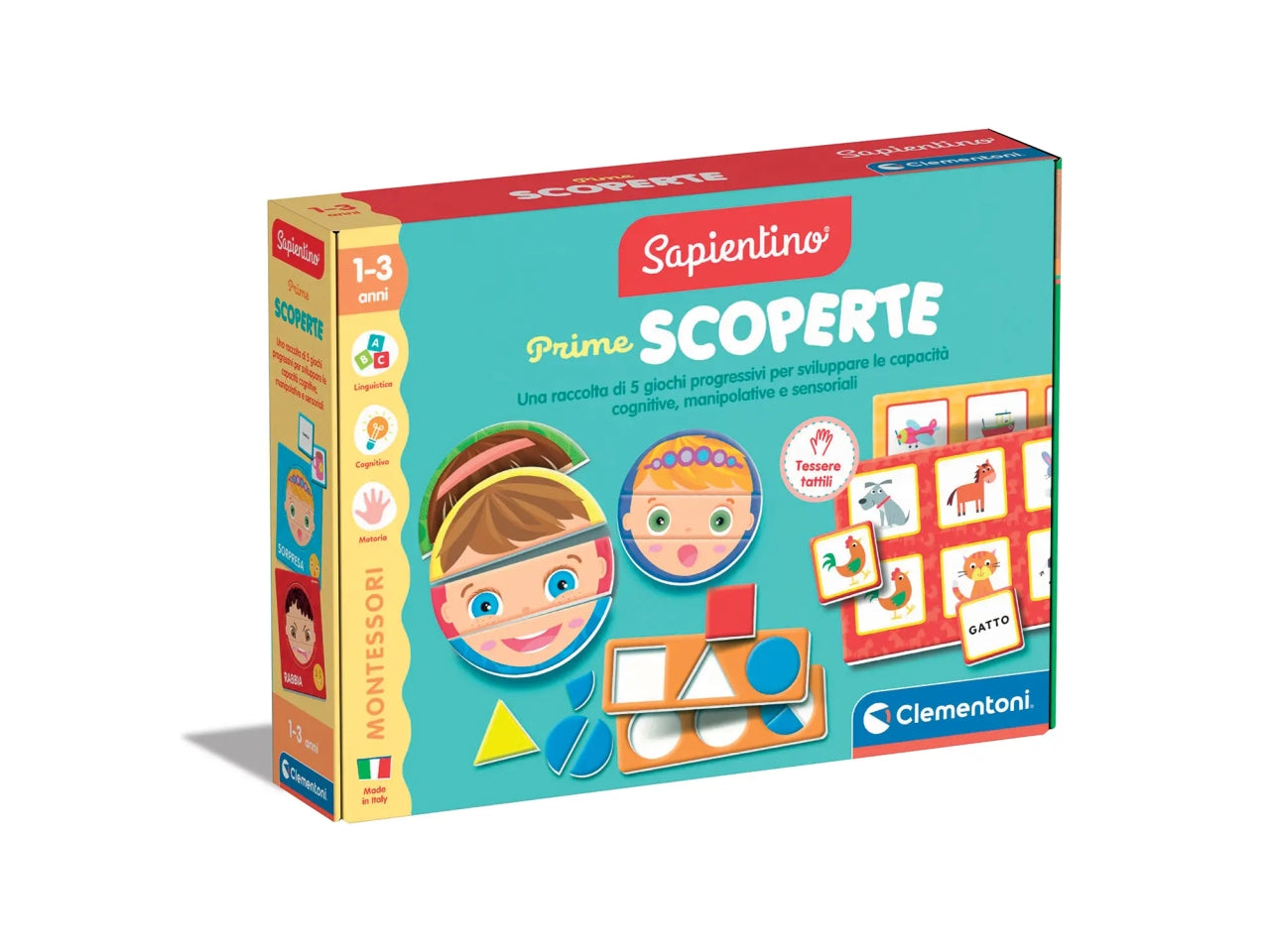 Montessori Prime Scoperte Giochi e Puzzle - Clementoni