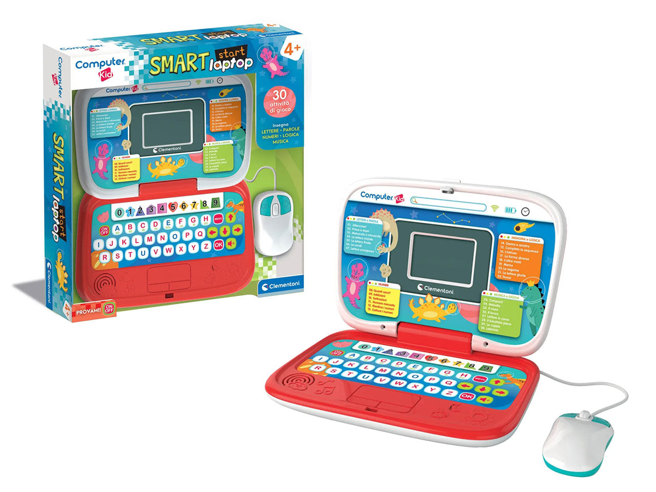 Ela Smart Start Laptop Gioco educativo Sapientino 4+ Clementoni