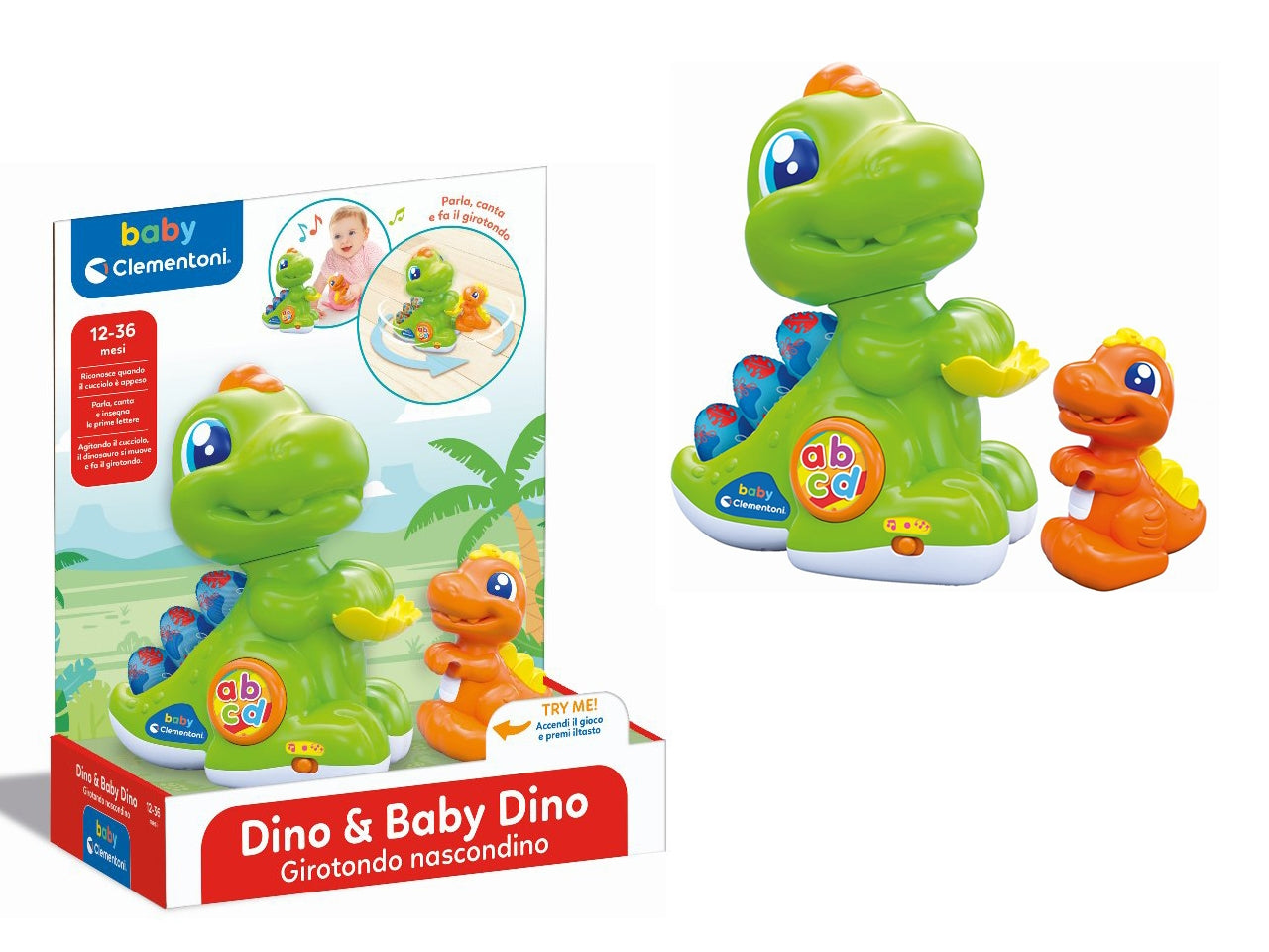 Dino & Baby Dino Gioco di Figure - Clementoni