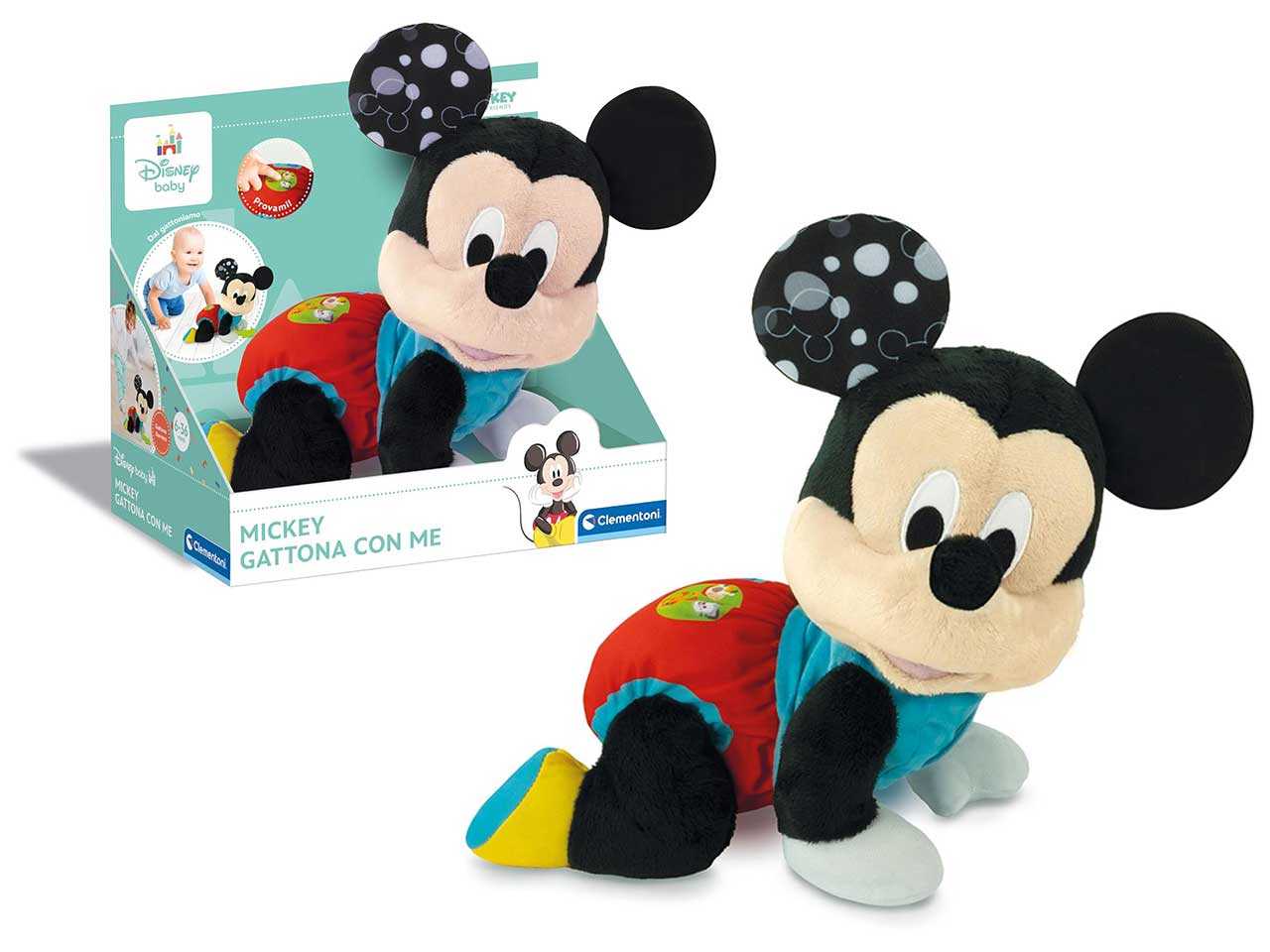 Disney Baby Mickey Crawling - Clementoni