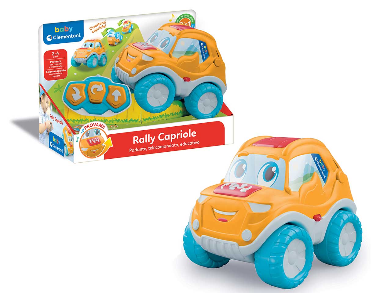 Macchina Radiocomandata Tumbling Car per Acrobazie Divertenti - Clementoni