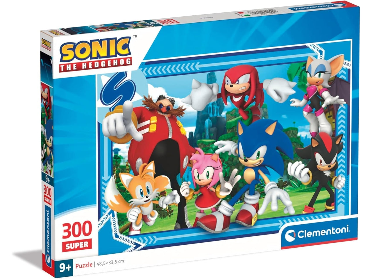 Clementoni Puzzle 300 pezzi Super Sonic per ragazzi 9+
