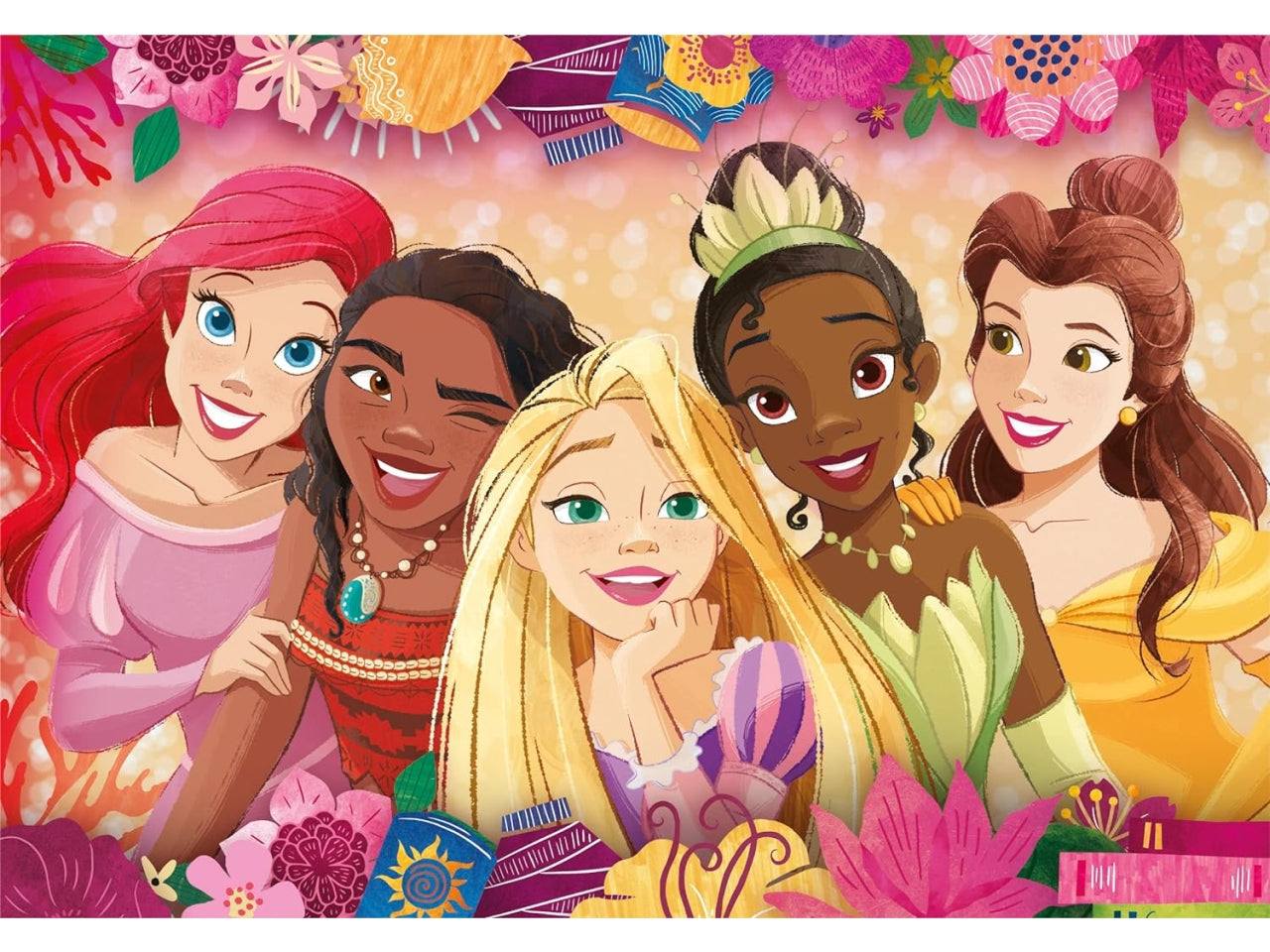 Puzzle da 24 pezzi maxi Disney Princess
