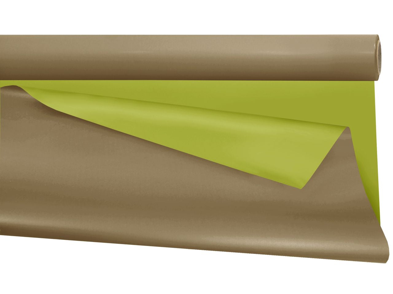 Bobina duomat in ppl douple face marrone/verde 1x25mt