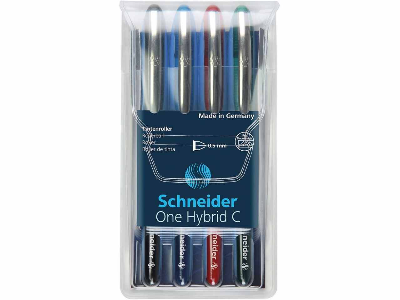 Penna roller 0.5mm - 4 pezzi