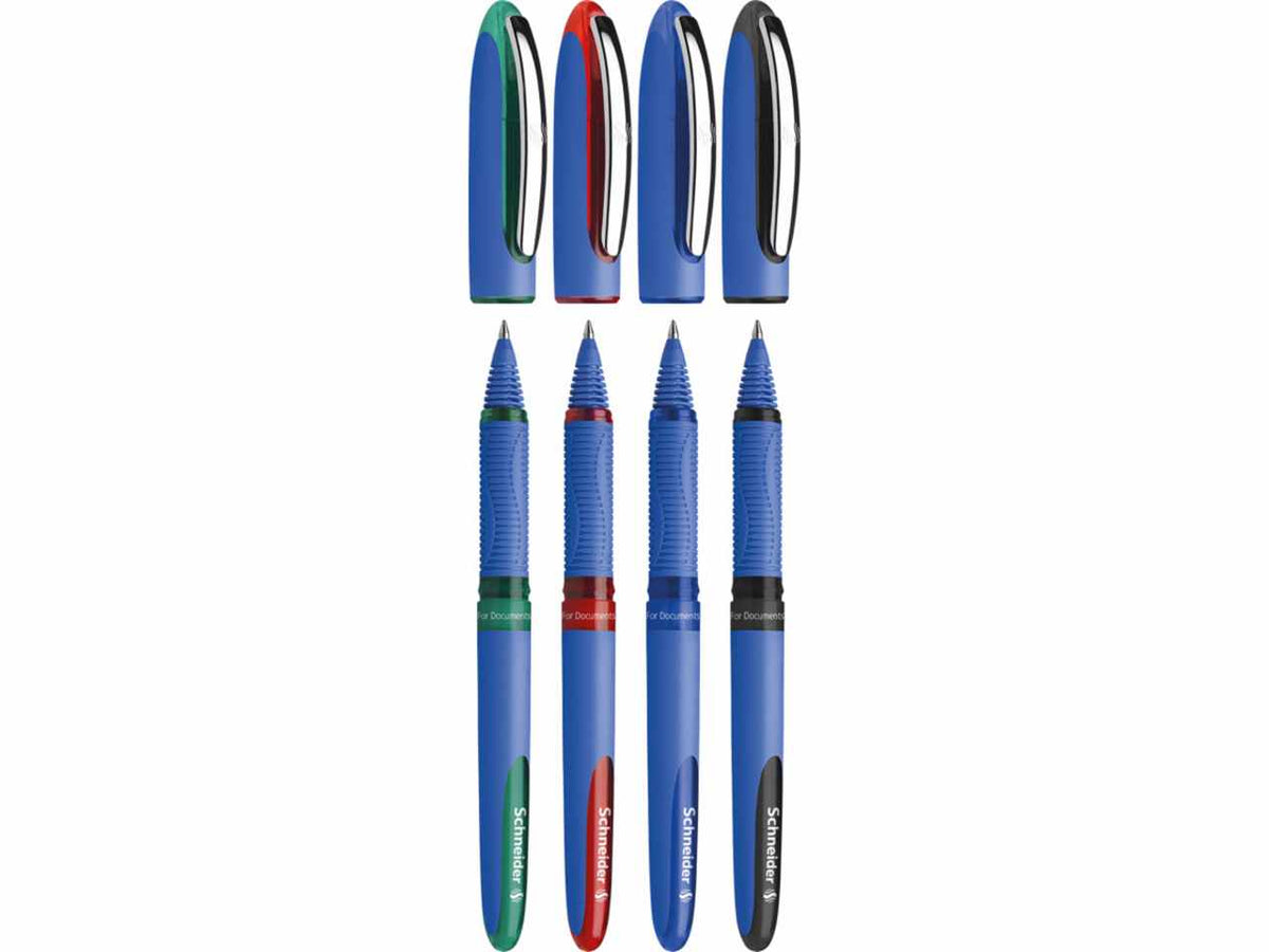 Penna roller 0.5mm - 4 pezzi