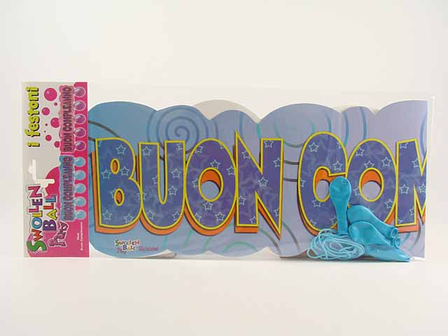 Festone nuvola buon complean celes. 1252