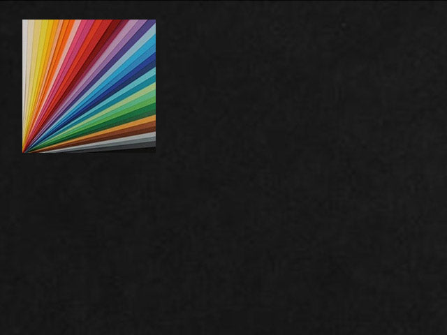 Cartoncino rigido colorato canson nero 50x70 cm 220 gr