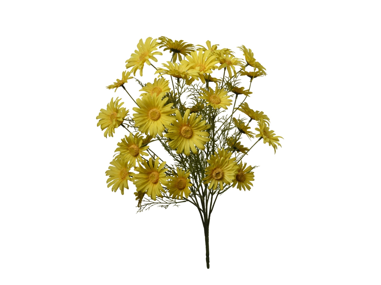Mazzo di margherite 50cm colore giallo