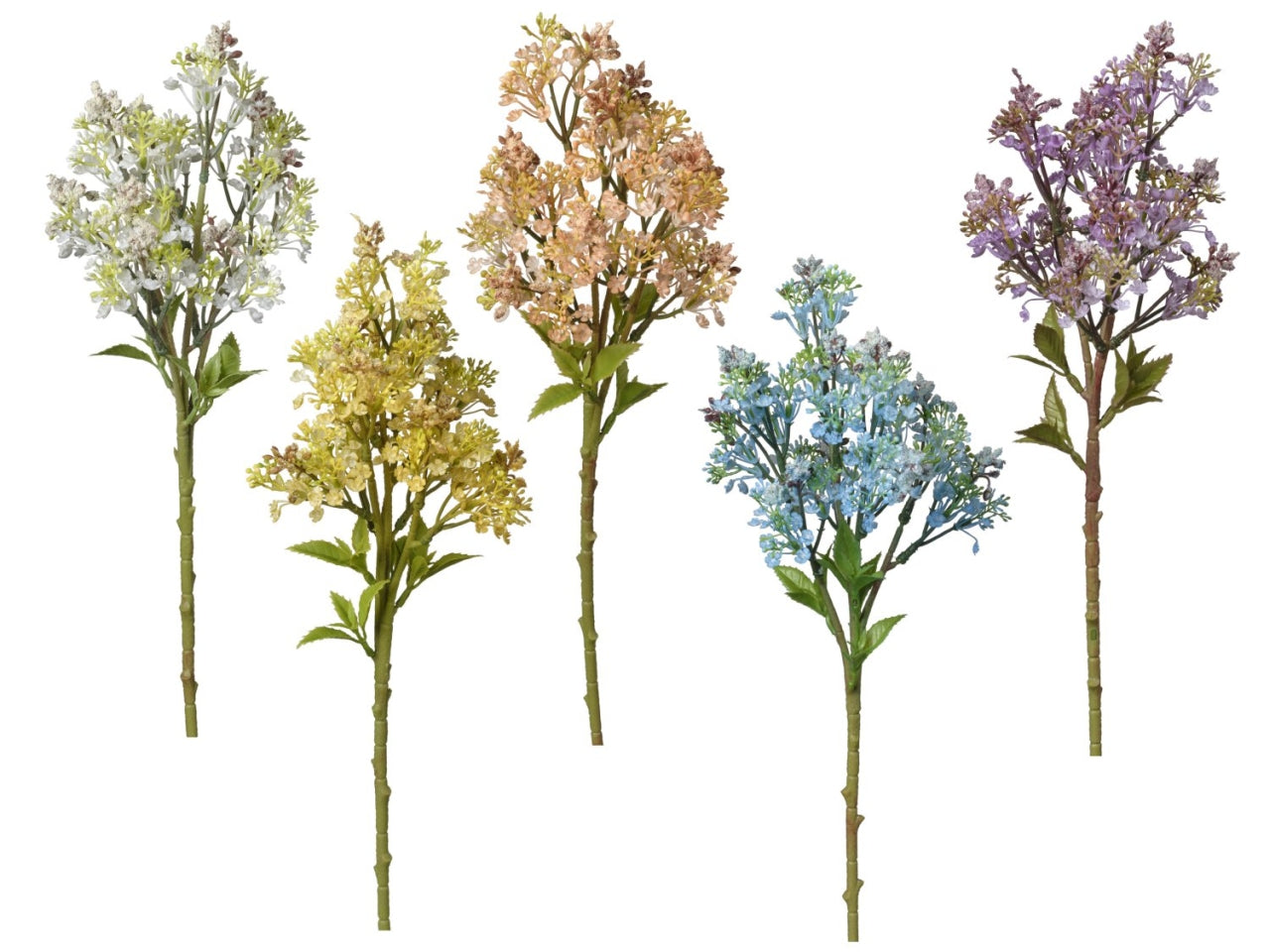 Ramo con fiorellini 58cm in 5 varianti di colori