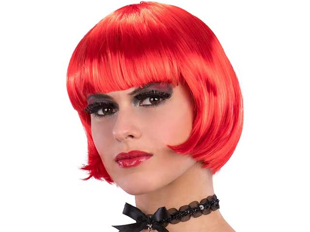 Parrucca lovely caschetto rossa