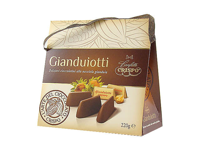 Gianduiotti in confezione borsetta gr.220