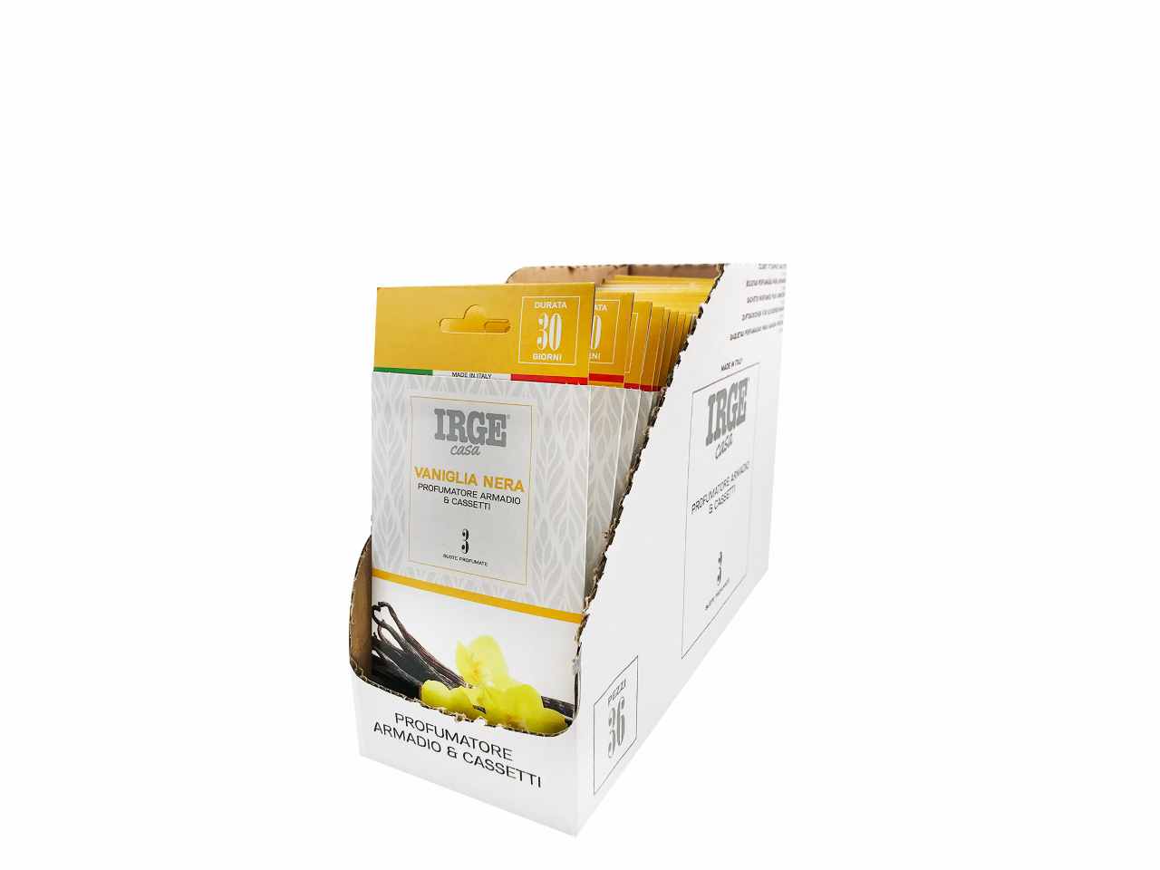 Irge bustine prof.vaniglia 3 pezzi deo3607a