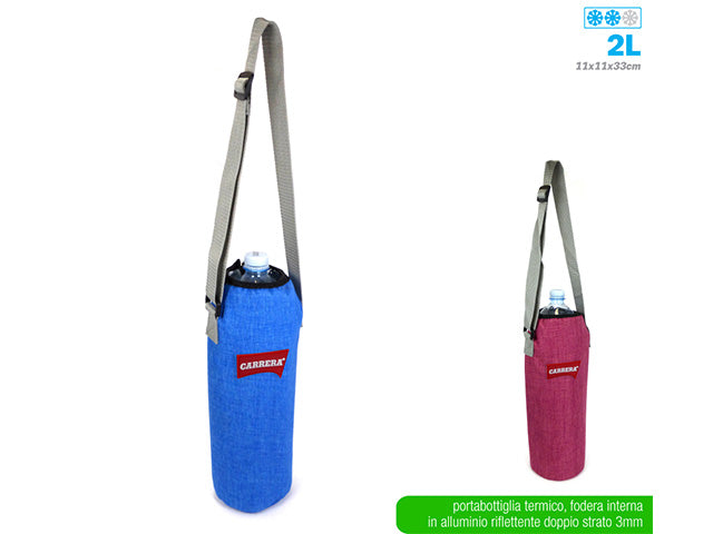 Linea jeans portabottiglia termico carrera 2l 11x11x33cm