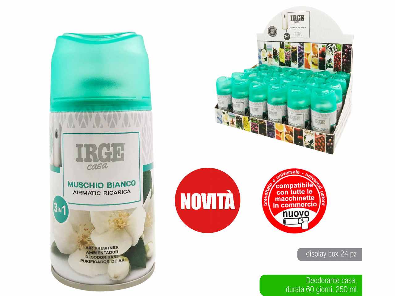 Deo irge 250ml muschio bianco deo4940a