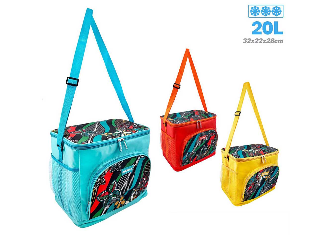 Carrera kenya borsa termica a pozzetto 20l 32x22x28cm