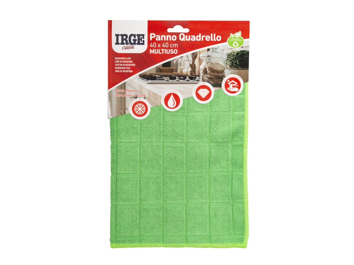 Panno quadro in microfibra irge misura 40x40cm
