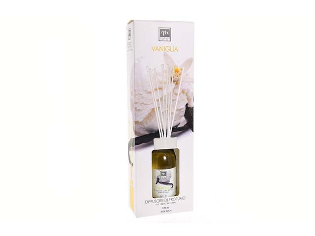 Linea bouquet diffusore con bacchette 125ml vaniglia 16460