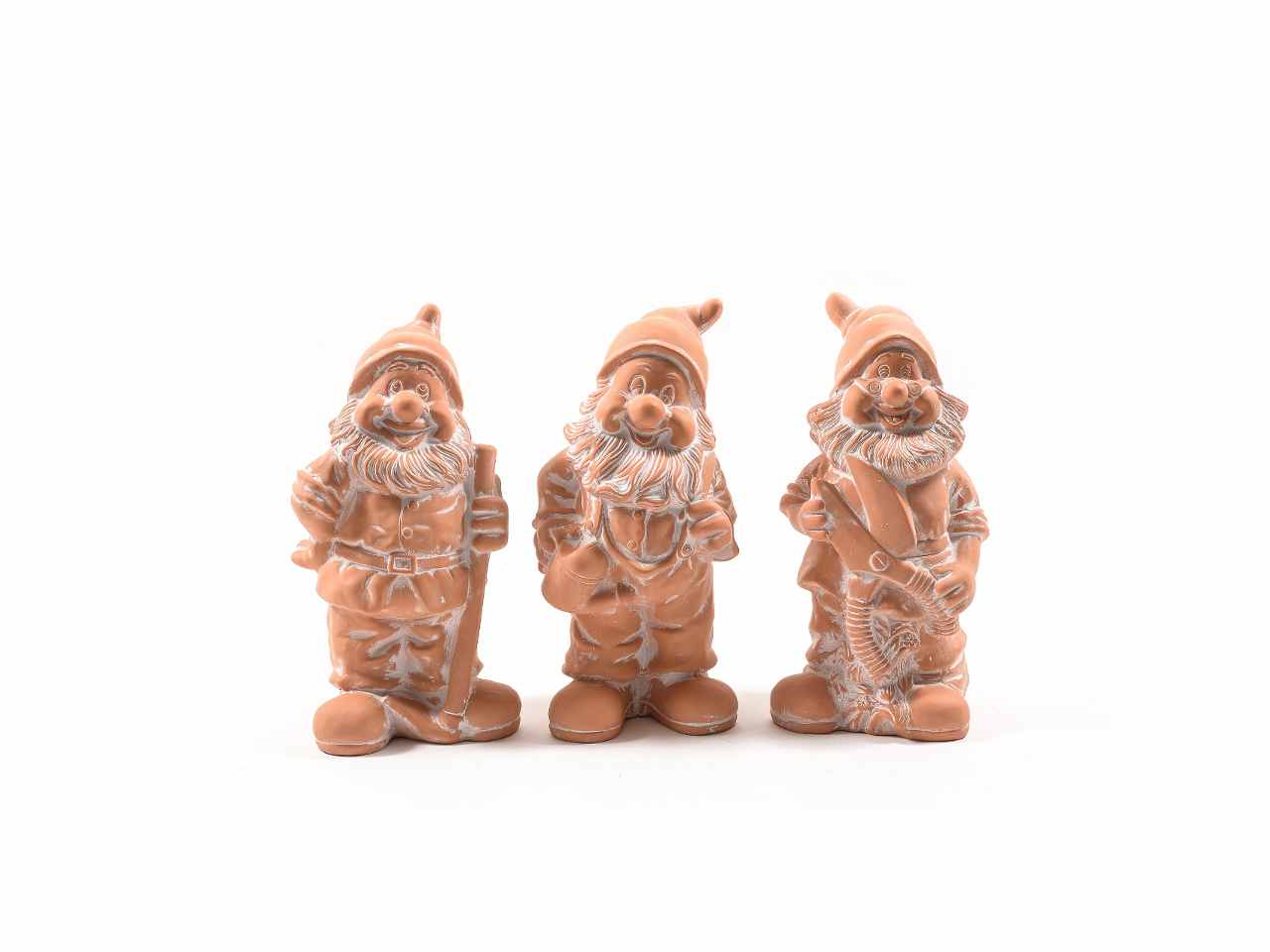 Gnomo in terracotta h.32.5x16x11cm29846