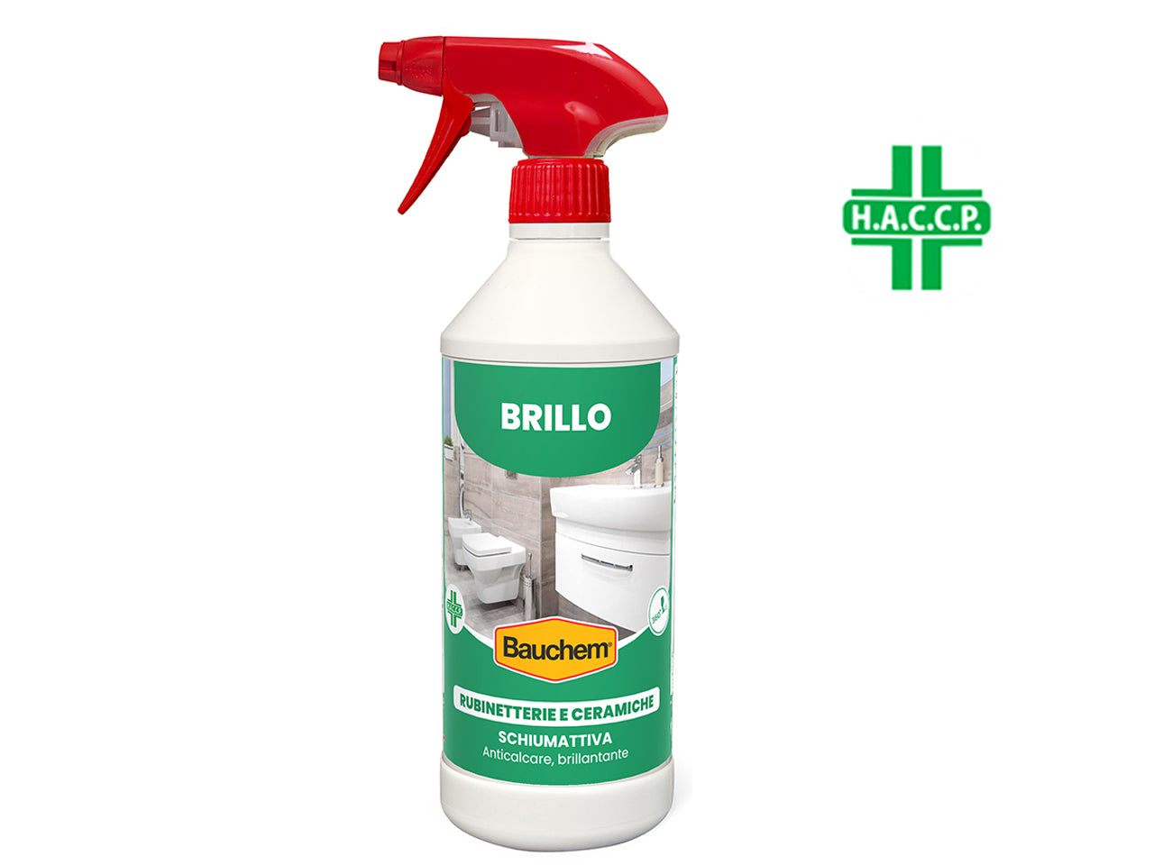 Brillo schiumattiva rubinetteria e ceramiche 750ml