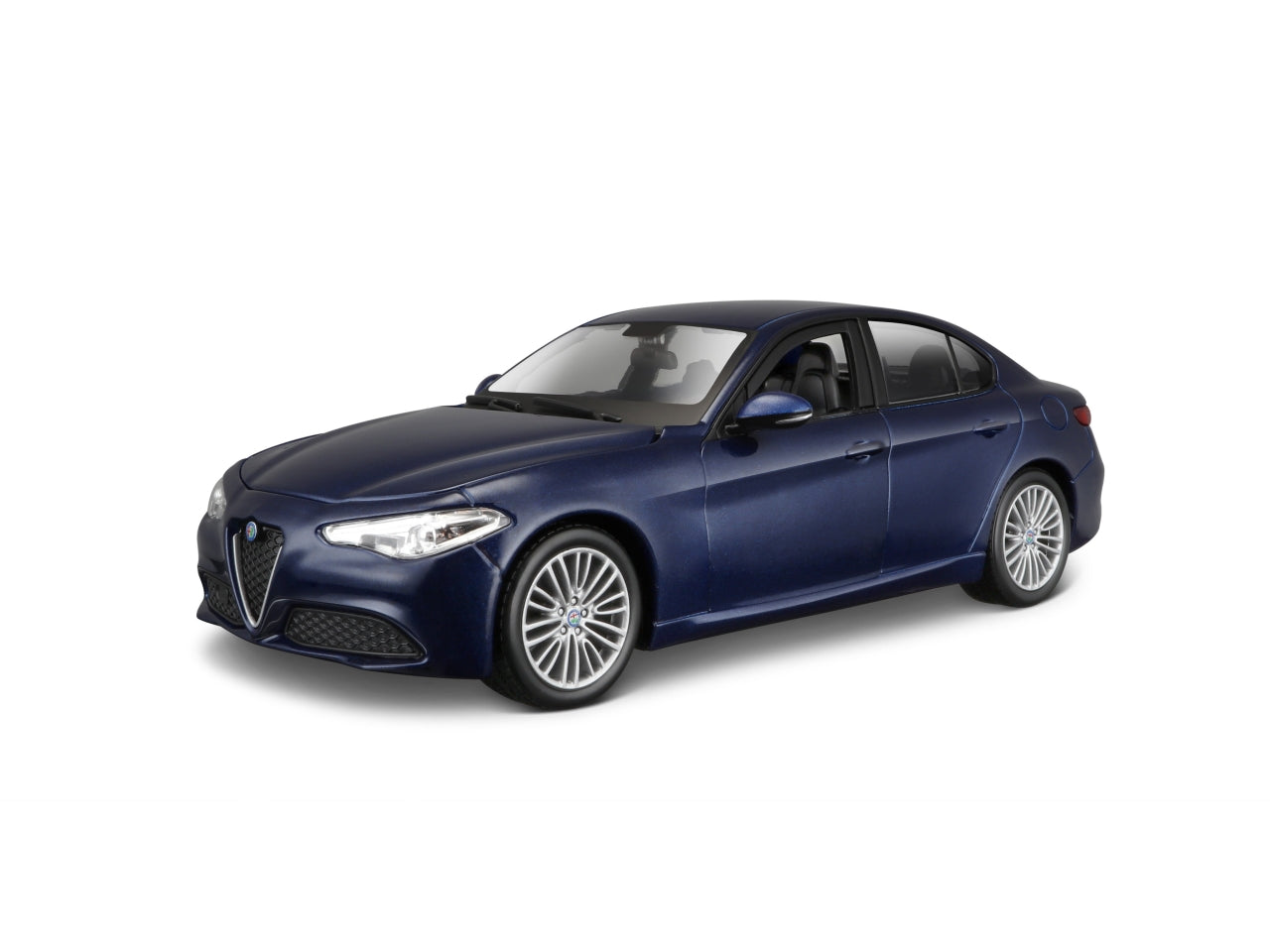 Bburago modellini auto Alfa Romeo rossi e blue 1:24
