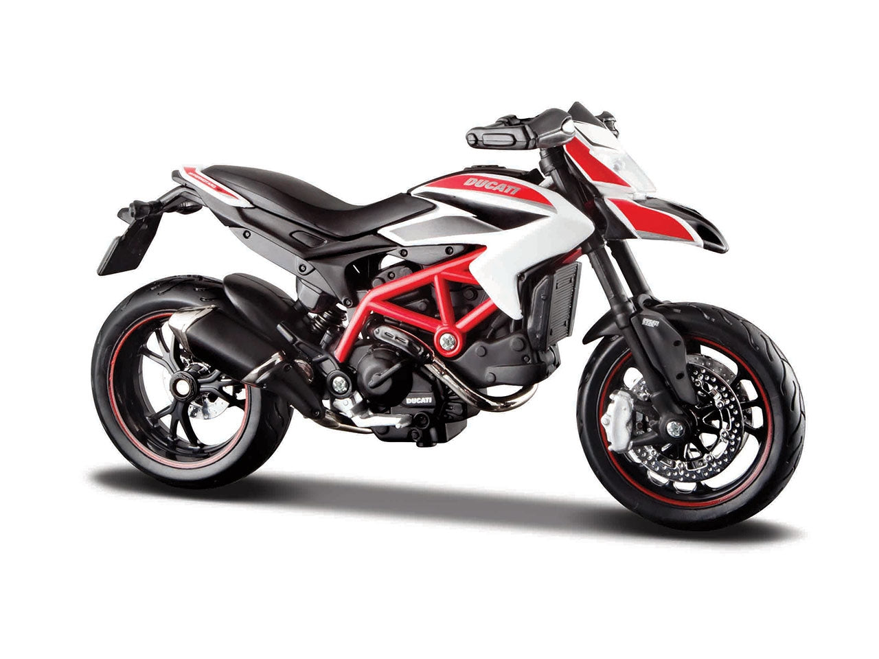 Maisto modellino moto Ducati Diavel Carbon rosso e nero 1:18