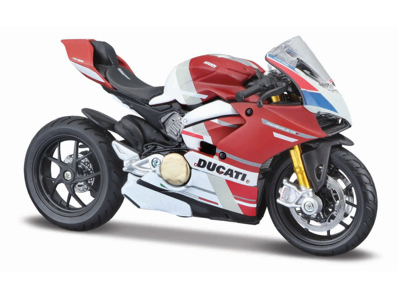 Maisto modellino moto Ducati Diavel Carbon rosso e nero 1:18
