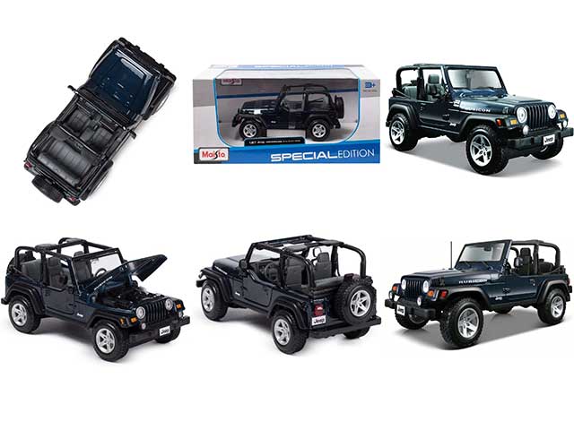 Auto Jeep Wrangler Rubicon scala 1:27