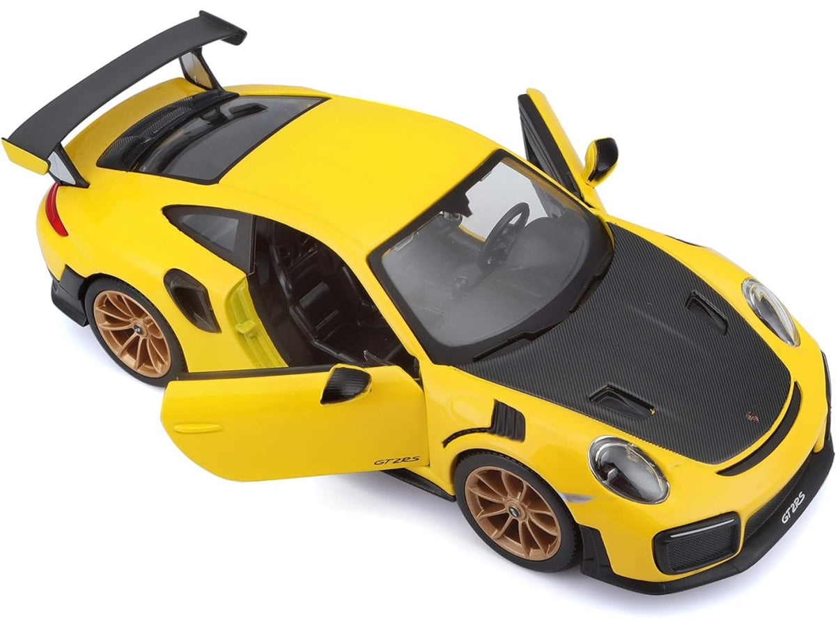 Auto Porsche 911 GT2 RS giallo scala 1:24