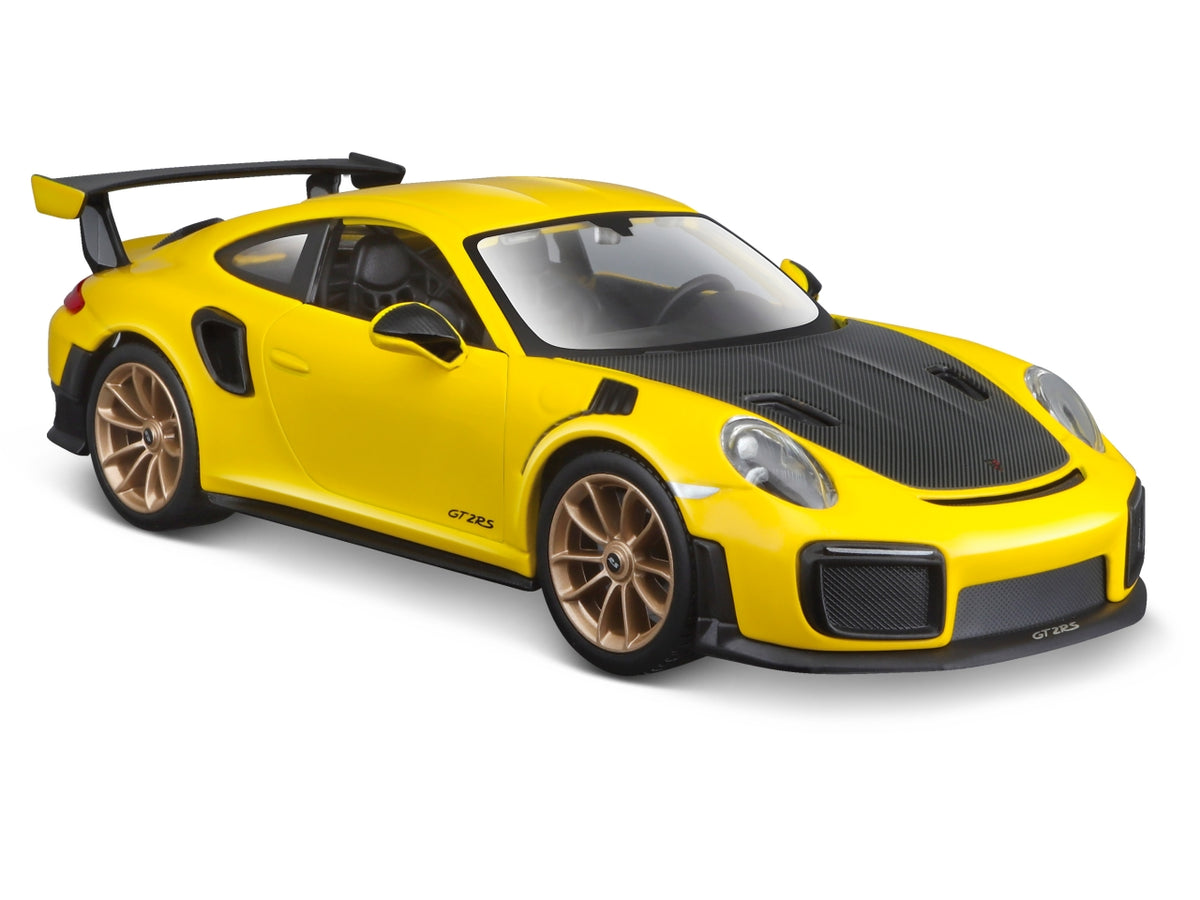 Auto Porsche 911 GT2 RS giallo scala 1:24